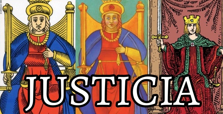 significado de la carta de la justicia en el tarot de marsella