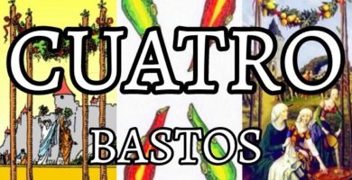 значение карты четыре 4 Бастос в Таро