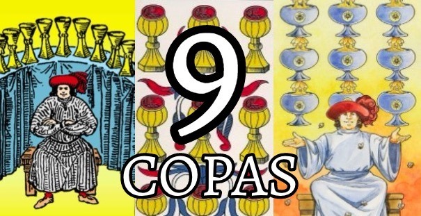 significado de la cartas del nueve 9 de copas en el tarot
